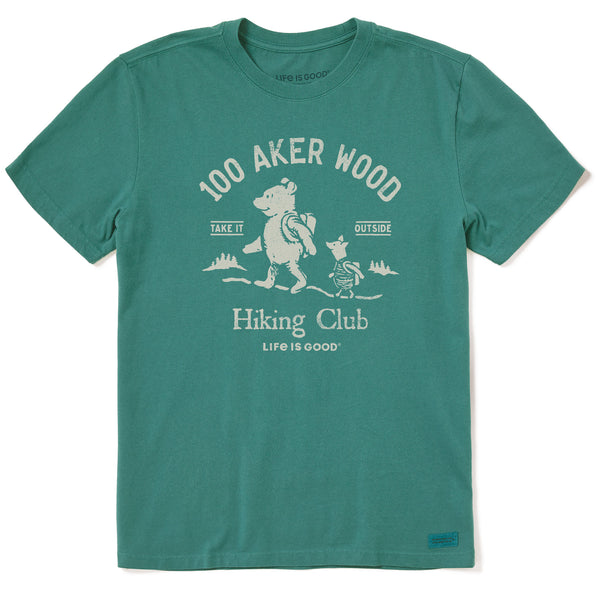 life is good Men's 100 Aker Hiking Club Short Sleeve Crusher Tee