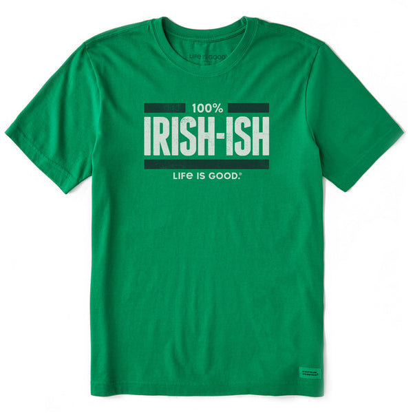 life is good Men's 100% Irish-Ish Short Sleeve Crusher Tee