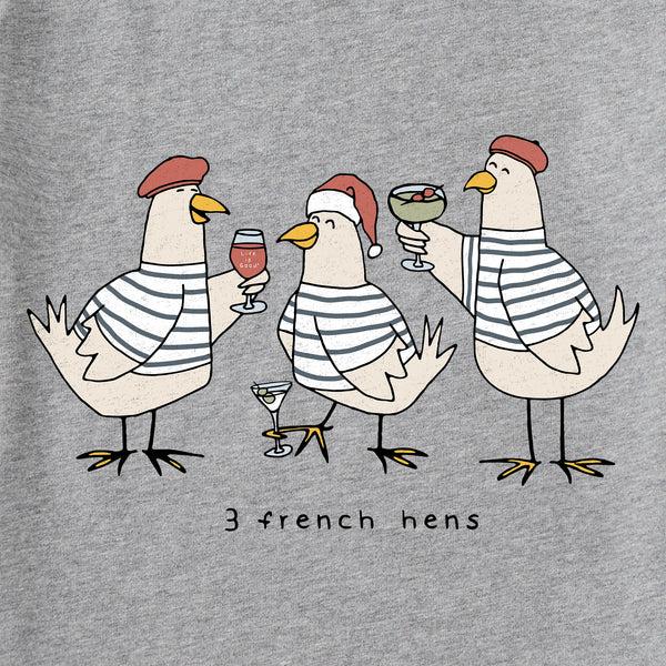 Life Is Good Men's 3 French Hens Short Sleeve Crusher Tee