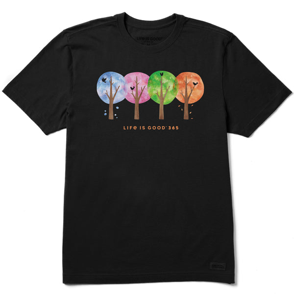Life Is Good Men's 4 Season Trees Short Sleeve Crusher Tee