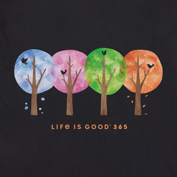 Life Is Good Men's 4 Season Trees Short Sleeve Crusher Tee