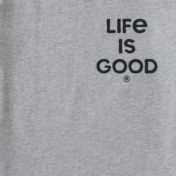 Life Is Good Men's A Morning Without Coffee Is Like Sleep Short Sleeve Tee