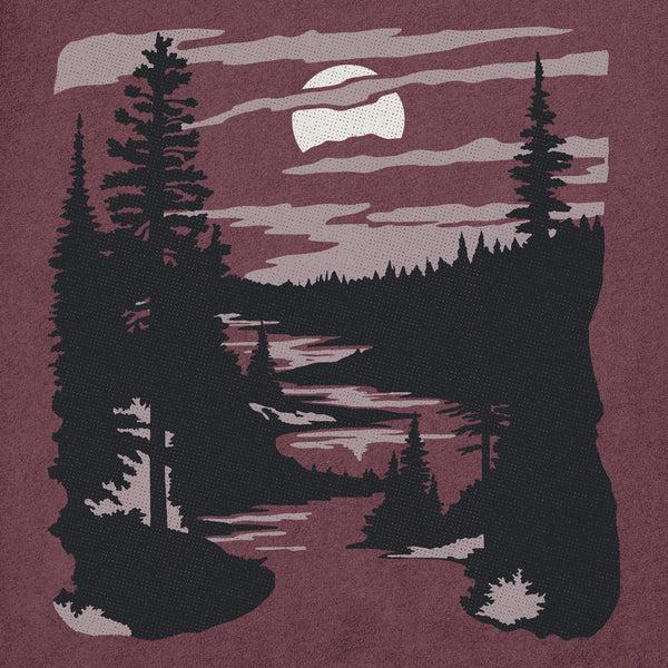 Life Is Good Men's A River Runs Through It Long Sleeve Crusher Tee