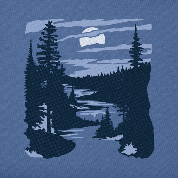 Life Is Good Men's A River Runs Through It Short Sleeve Crusher Tee