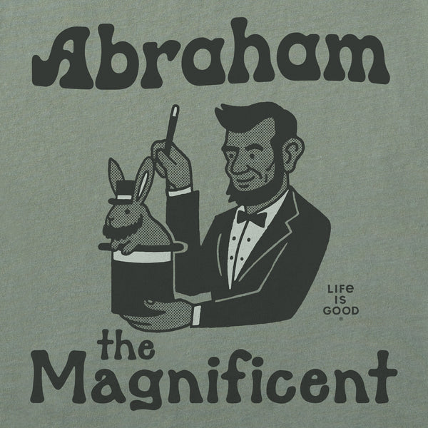 Life Is Good Men's Abraham The Magnificent Short Sleeve Tee