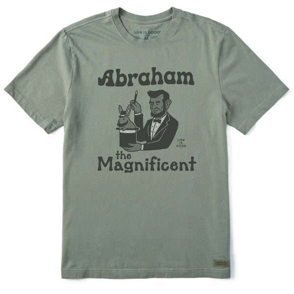 life is good Men's Abraham the Magnificent Short Sleeve Tee