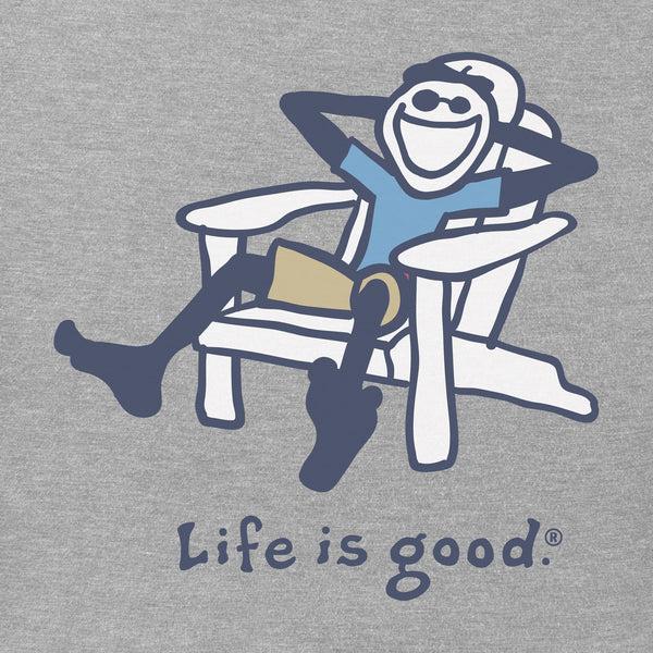 Life Is Good Men's Adirondack Jake Chill Short Sleeve Tee
