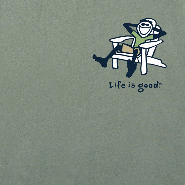 Life Is Good Men's Adirondack Jake Short Sleeve Crusher Tee