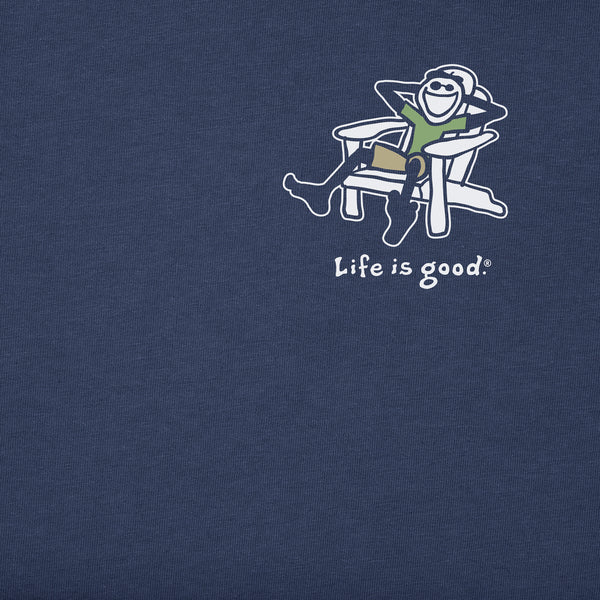 Life Is Good Men's Adirondack Jake Simply True Fleece Hoodie