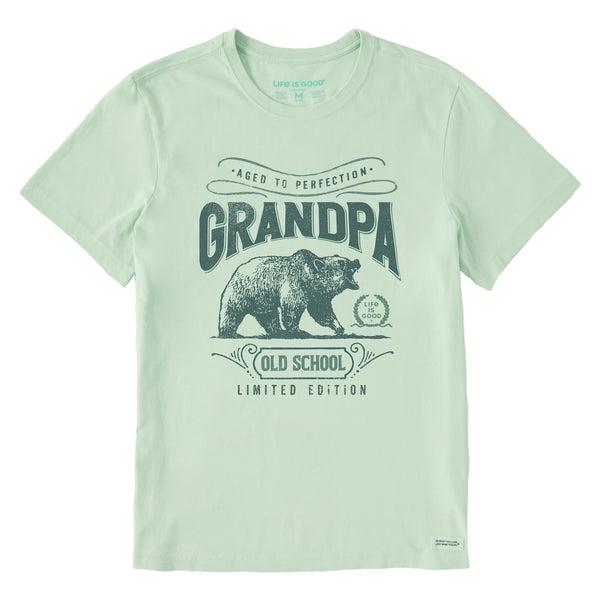 life is good Men's Aged to Perfection Grandpa Short Sleeve Tee