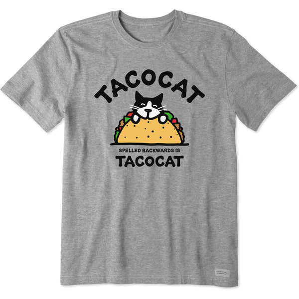 life is good Men's Al Tacocat Short Sleeve Crusher Tee