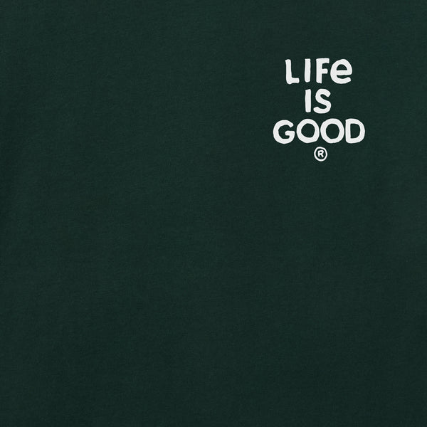 Life Is Good Men's All Is Calm Long Sleeve Crusher Tee