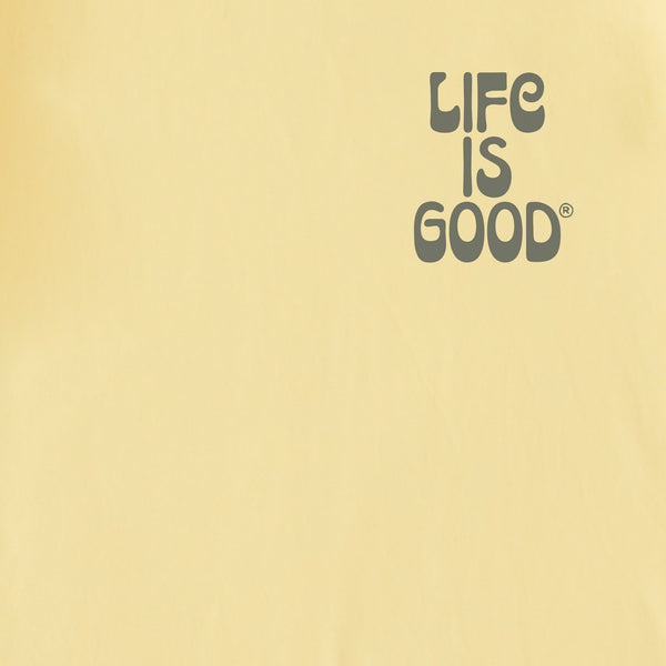 Life Is Good Men's Aloha Palms Short Sleeve Crusher-LITE Tee