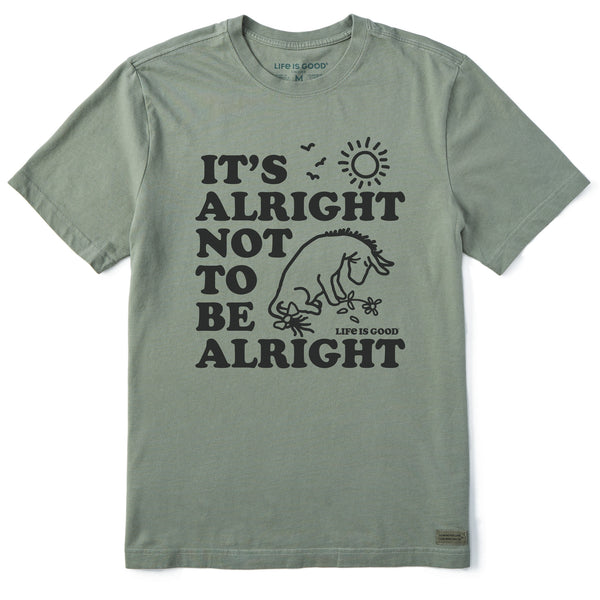 life is good Men's Alright not to be Alright E Short Sleeve Tee