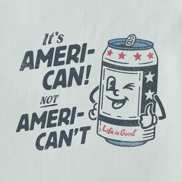 Life Is Good Men's Ameri-Can Short Sleeve Crusher-LITE Tee