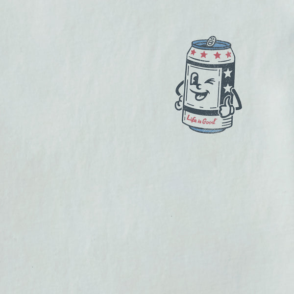 Life Is Good Men's Ameri-Can Short Sleeve Crusher-LITE Tee