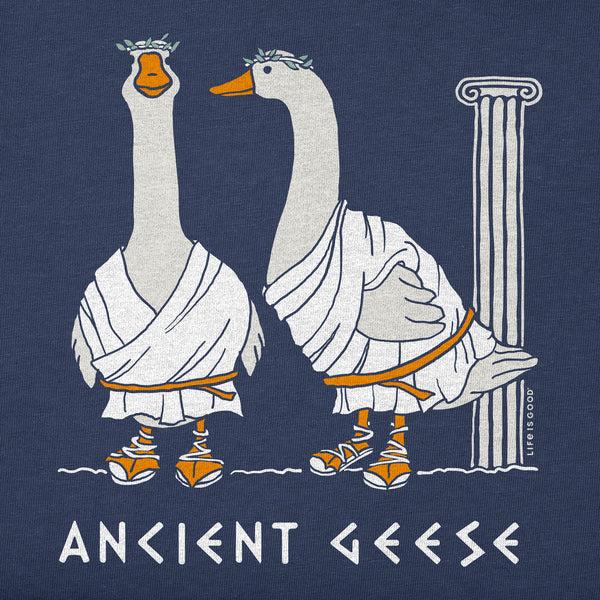 Life Is Good Men's Ancient Geece Short Sleeve Crusher Tee