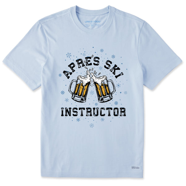 life is good Men's Apres Ski Frosty Mugs Short Sleeve Crusher Tee
