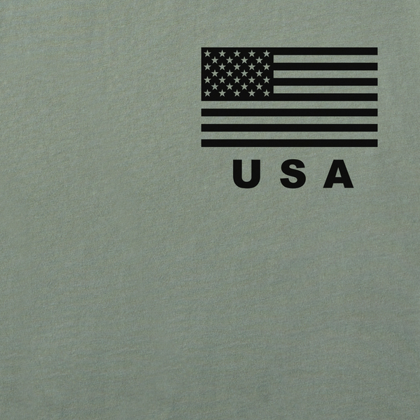 Life Is Good Men's Athletic USA Flag Short Sleeve Crusher-LITE Slim Fit Tee