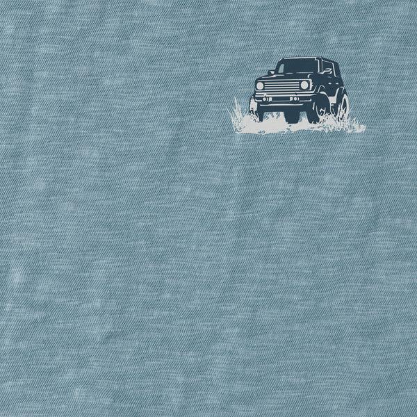 Life Is Good Men's ATV In The Woods Textured Slub Hoodie