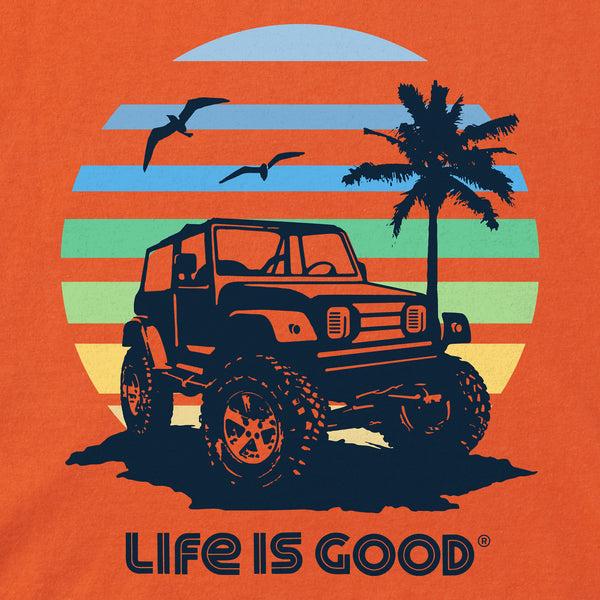 Life Is Good Men's ATV Palm Short Sleeve Crusher Tee
