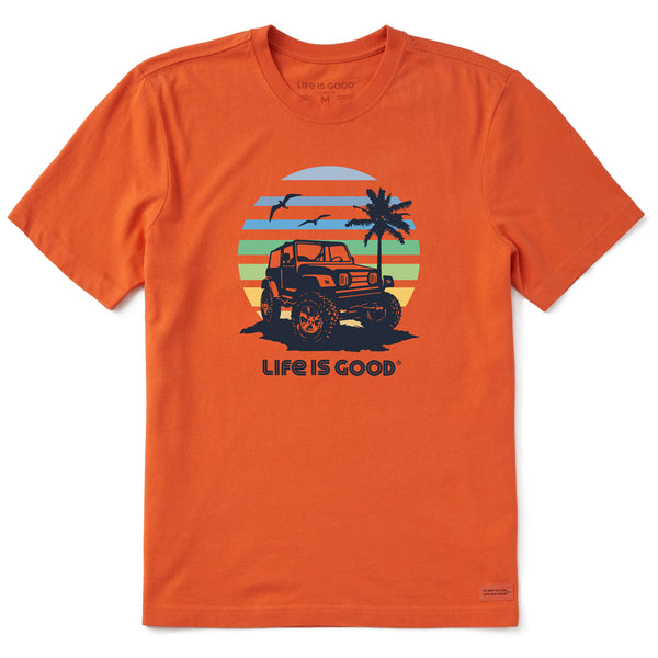life is good Men's ATV Palm Short Sleeve Crusher Tee