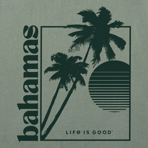 Life Is Good Men's Bahamas Sunset Short Sleeve Crusher Tee