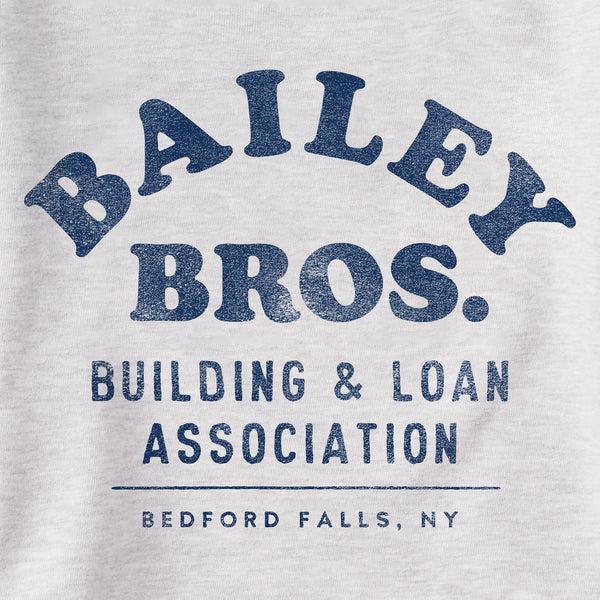 Life Is Good Men's Bailey Bros. Building U0026 Loan Assoc. Simply True Fleece Hoodie