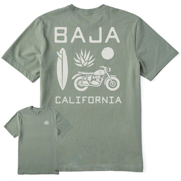 life is good Men's Baja California Short Sleeve Tee