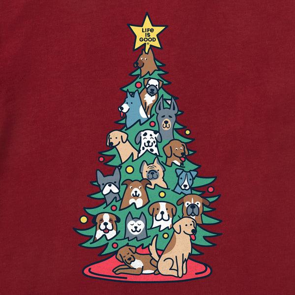 Life Is Good Men's Bark The Herald Tree Long Sleeve Crusher Tee