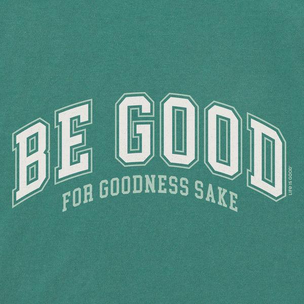 Life Is Good Men's Be Good For Goodness Sake Short Sleeve Crusher Tee