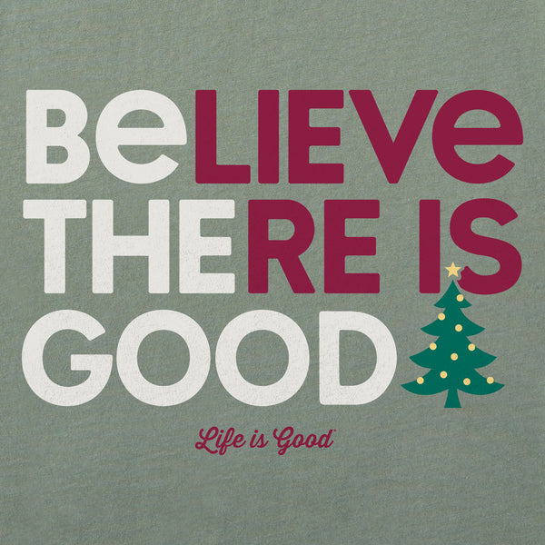 Life Is Good Men's Be The Good Tree Long Sleeve Crusher Tee