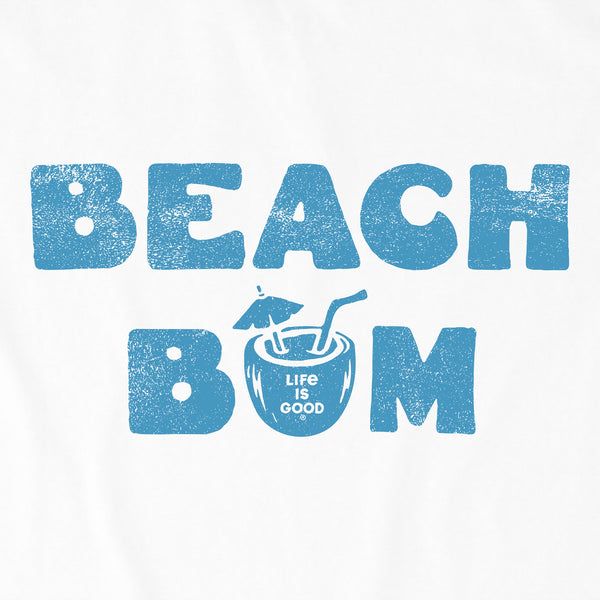 Life Is Good Men's Beach Bum Tropical Drink Short Sleeve Tee