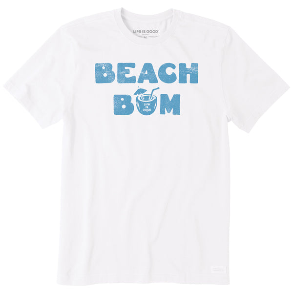 life is good Men's Beach Bum Tropical Drink Short Sleeve Tee