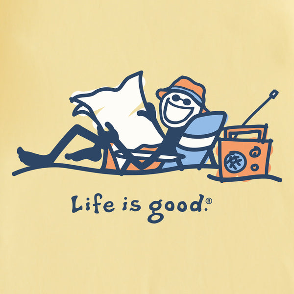 Life Is Good Men's Beach Jake Short Sleeve Crusher Tee