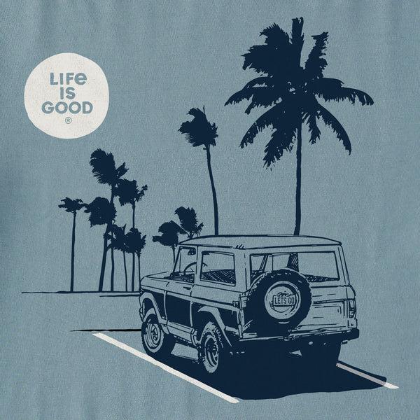 Life Is Good Men's Beach Mission Short Sleeve Crusher Tee