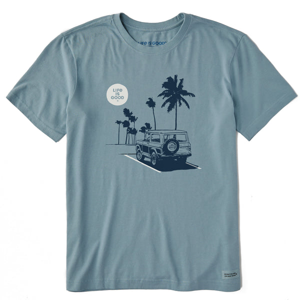 life is good Men's Beach Mission Short Sleeve Crusher Tee