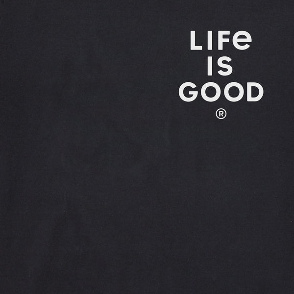 Life Is Good Men's Beachy ATV Camp Short Sleeve Tee