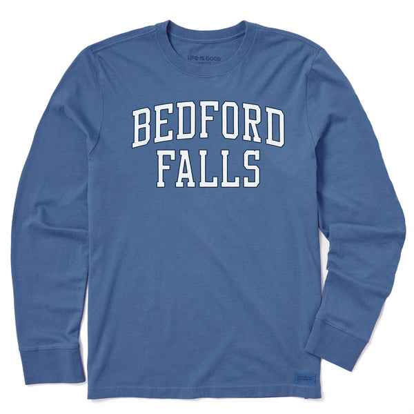 Life Is Good Men's Bedford Falls Long Sleeve Crusher Tee