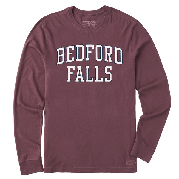 life is good Men's Bedford Falls Long Sleeve Crusher Tee