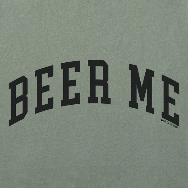 Life Is Good Men's Beer Me Arch Short Sleeve Crusher Tee