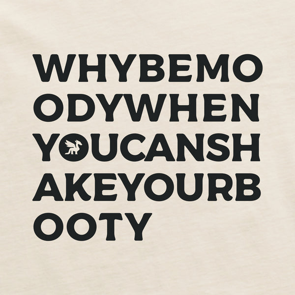 Life Is Good Men's Bert's Booty Short Sleeve Crusher Tee