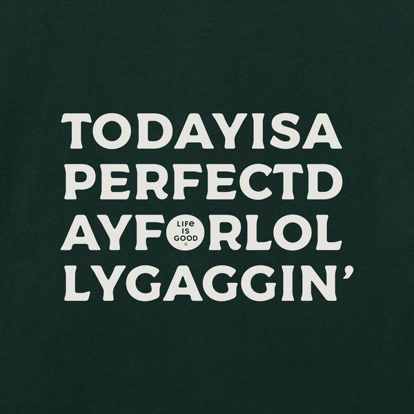 Life Is Good Men's Bert's Lolligaggin' Short Sleeve Crusher Tee