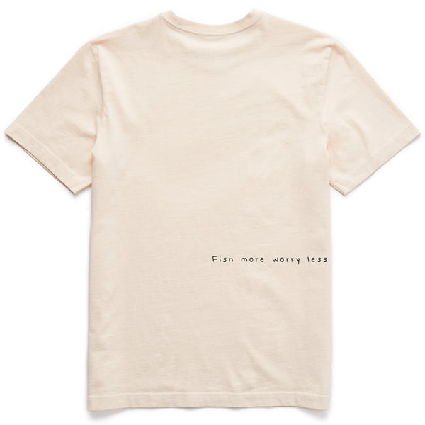 Life Is Good Men's Bert's Smile Fish Short Sleeve Crusher Tee