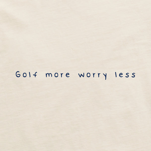 Life Is Good Men's Bert's Smile Golf Ball Short Sleeve Crusher Tee