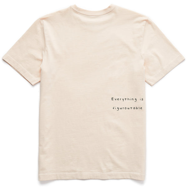 Life Is Good Men's Bert's Smile Moon Short Sleeve Crusher Tee