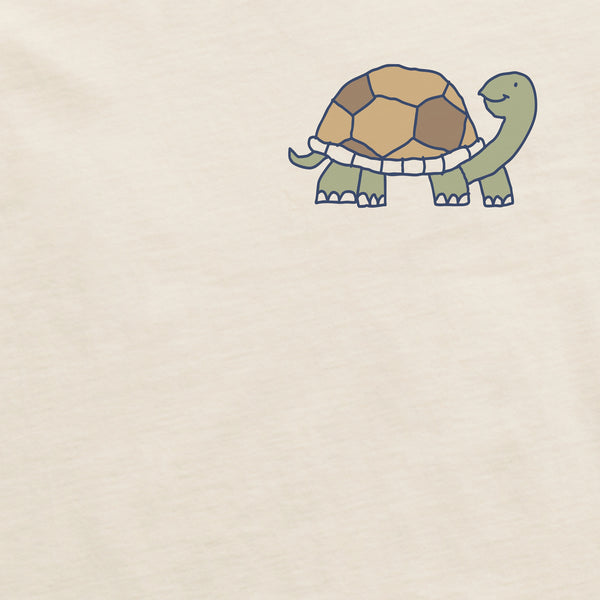 Life Is Good Men's Bert's Smile Turtle Short Sleeve Crusher Tee