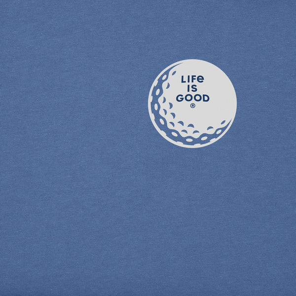 Life Is Good Men's Best Grandpa By Par Golf Short Sleeve Tee