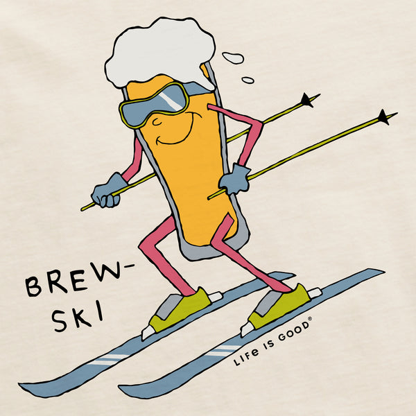 Life Is Good Men's Brewski Long Sleeve Crusher-LITE Tee