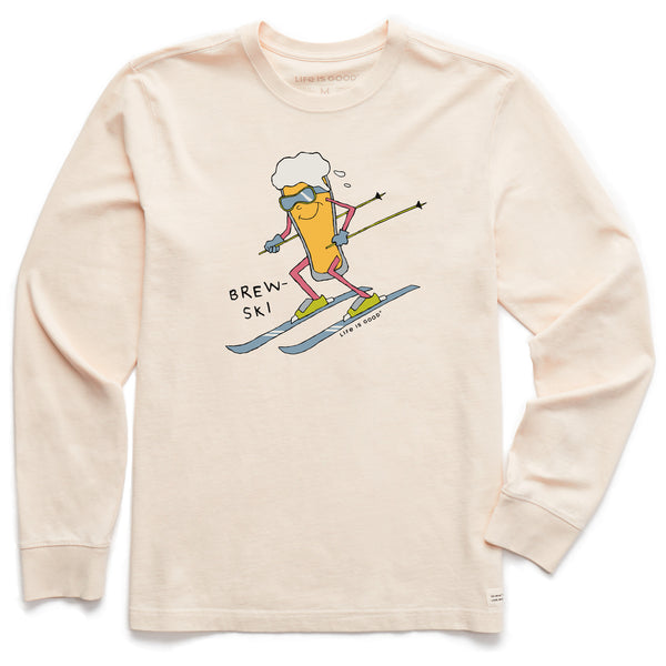 life is good Men's Brewski Long Sleeve Crusher-LITE Tee
